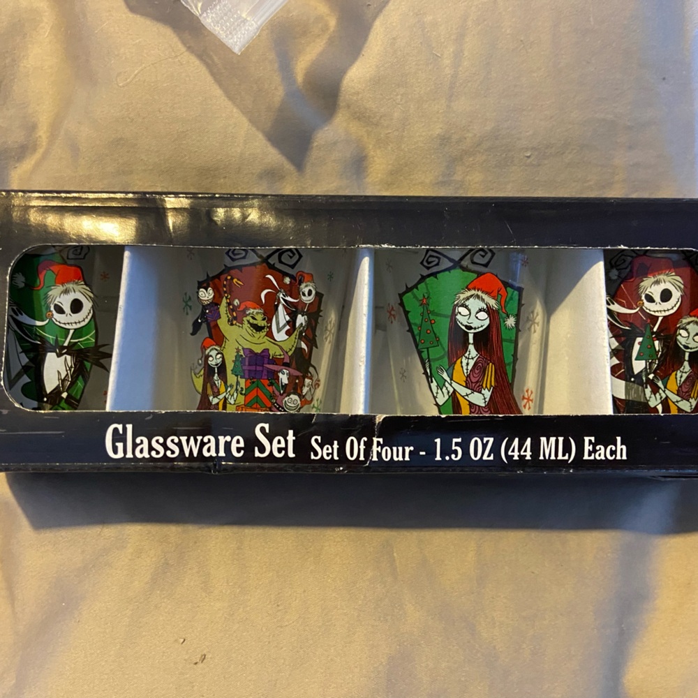 Nightmare Before Christmas shot glass Set